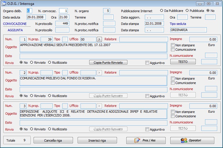 Archivio Odg